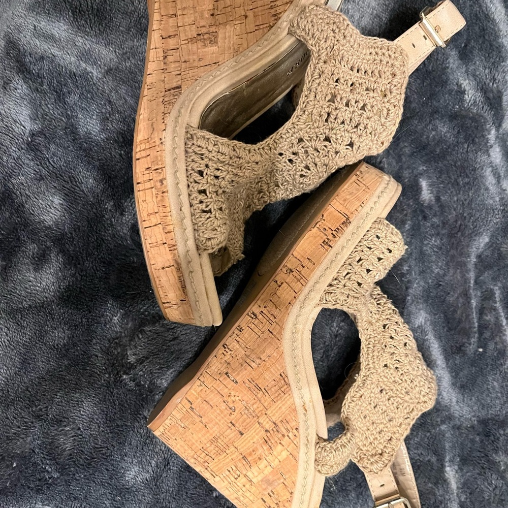 NWOT Wedge Sandals